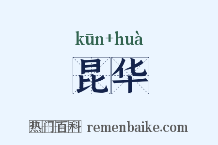 昆华是什么意思的图片